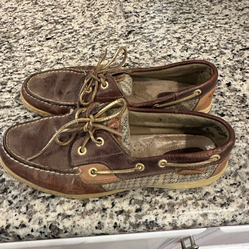 Sperry Brown Leather Loafers